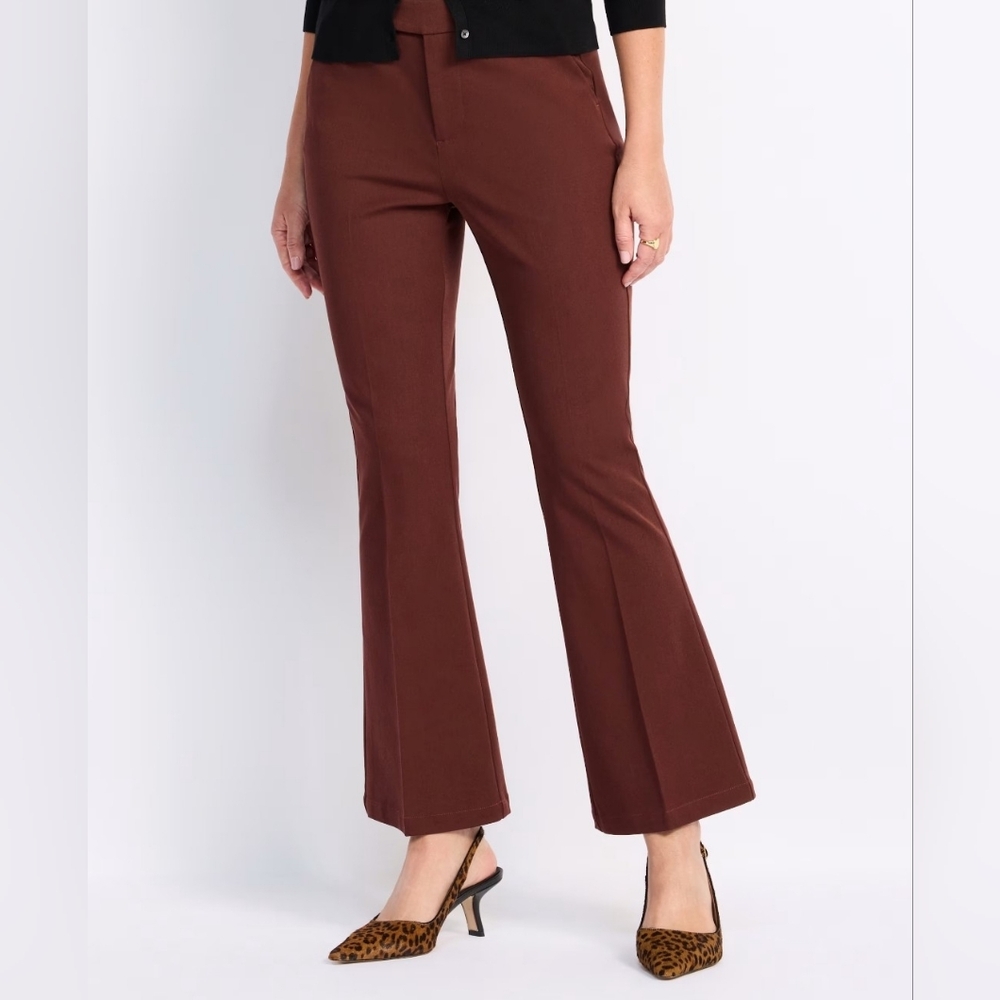 41 Hawthorn Dress Pants Bootcut Rust Size 8